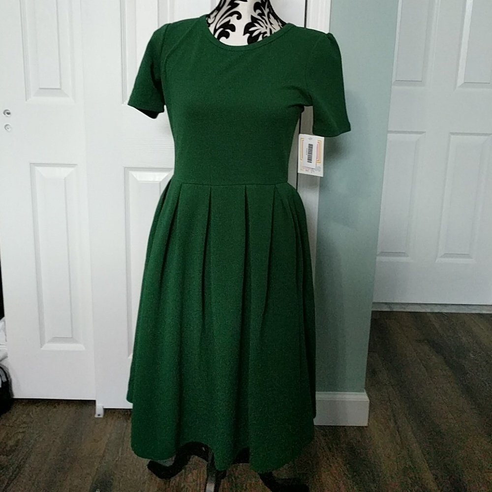 Emerald green Amelia dress